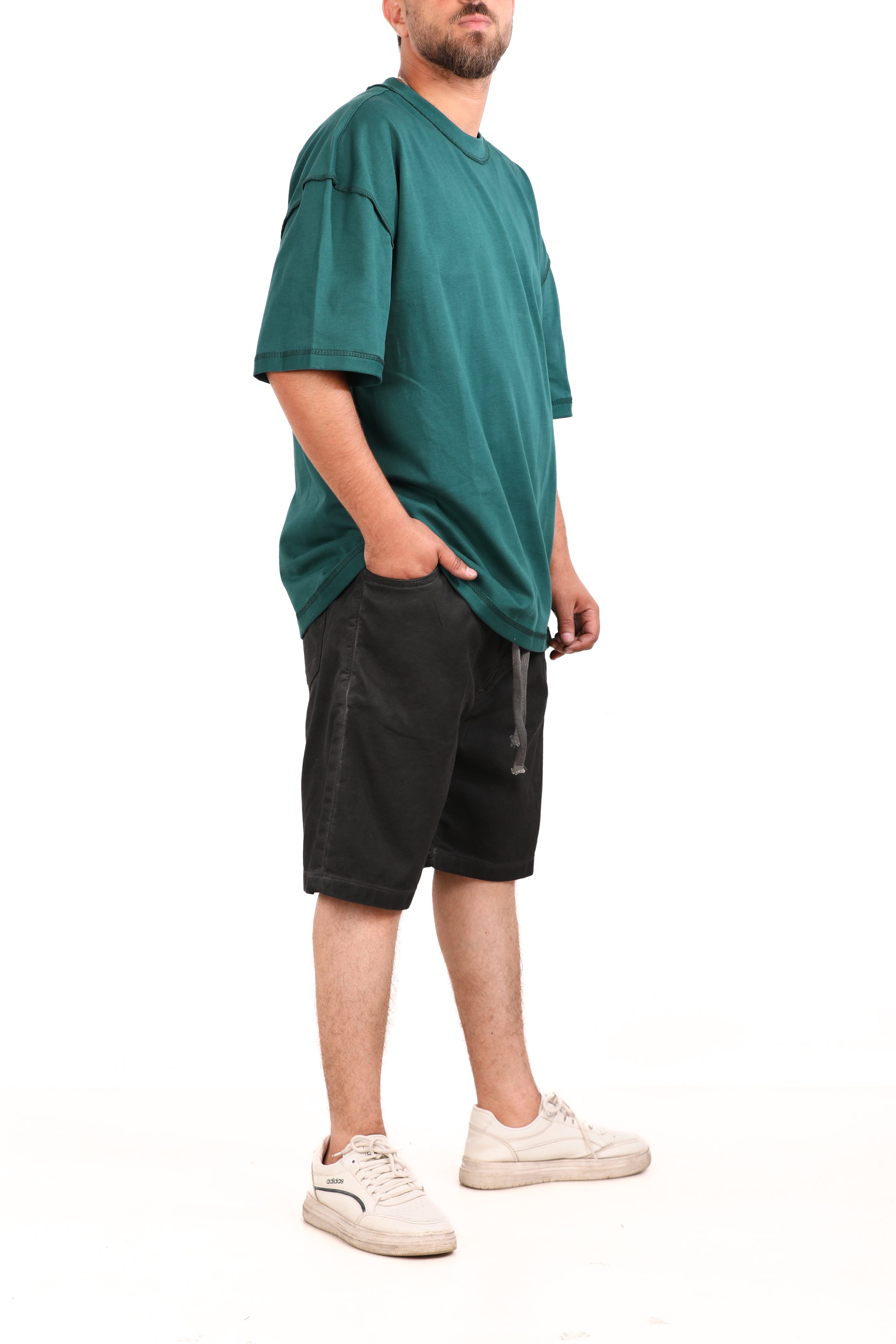 Washed Cotton Shorts