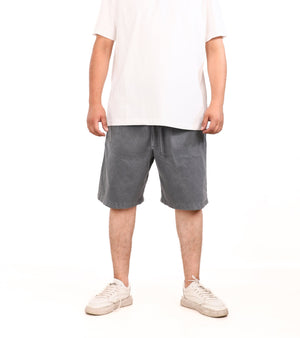 Washed Melton Shorts