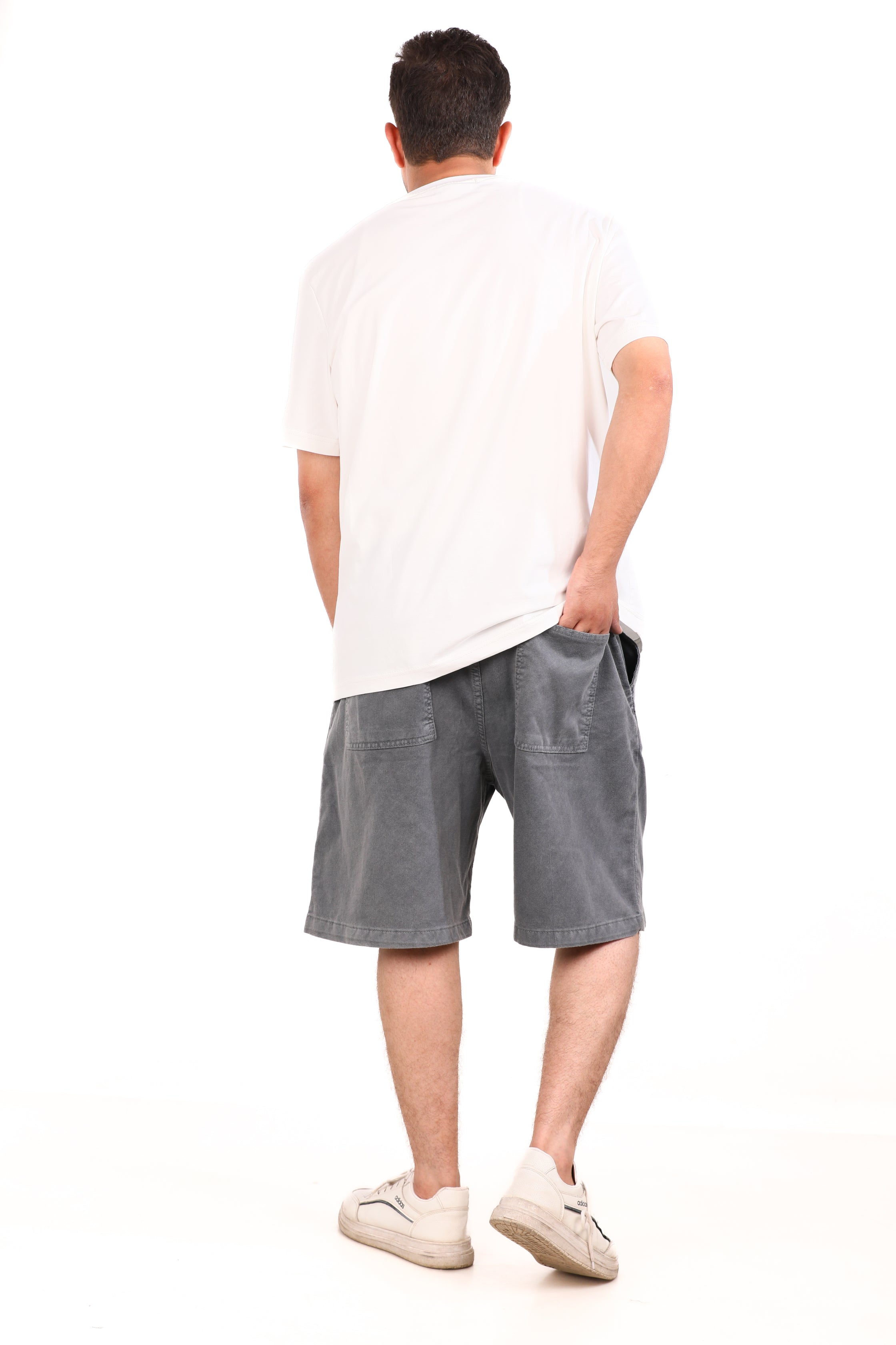 Washed Cotton Shorts
