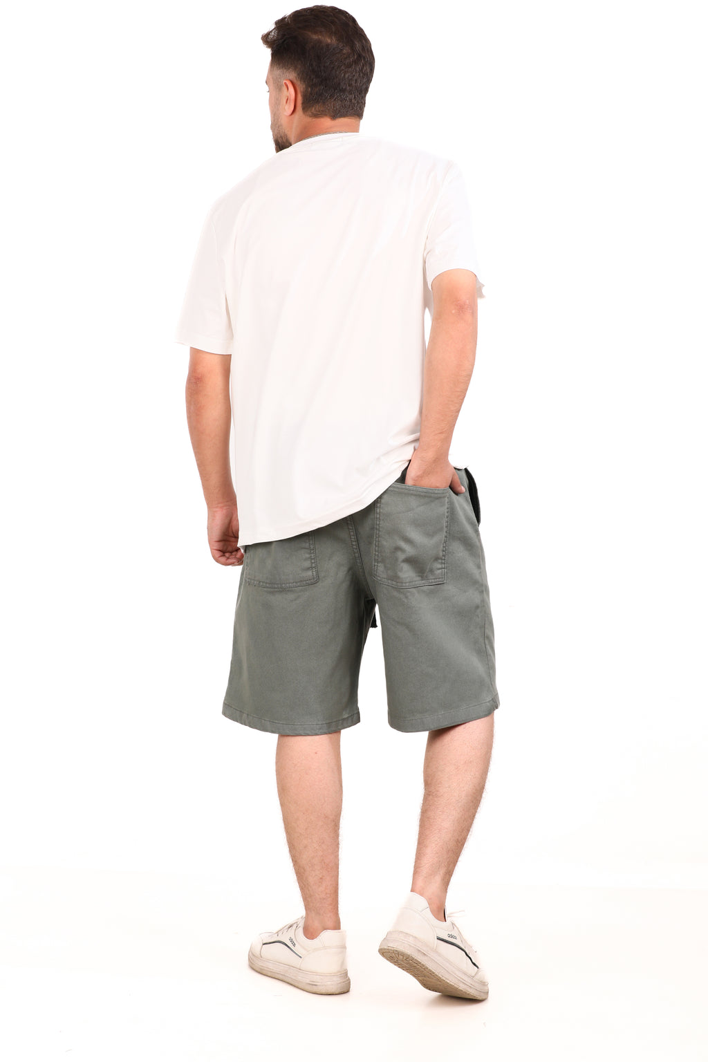 Gabardine Shorts