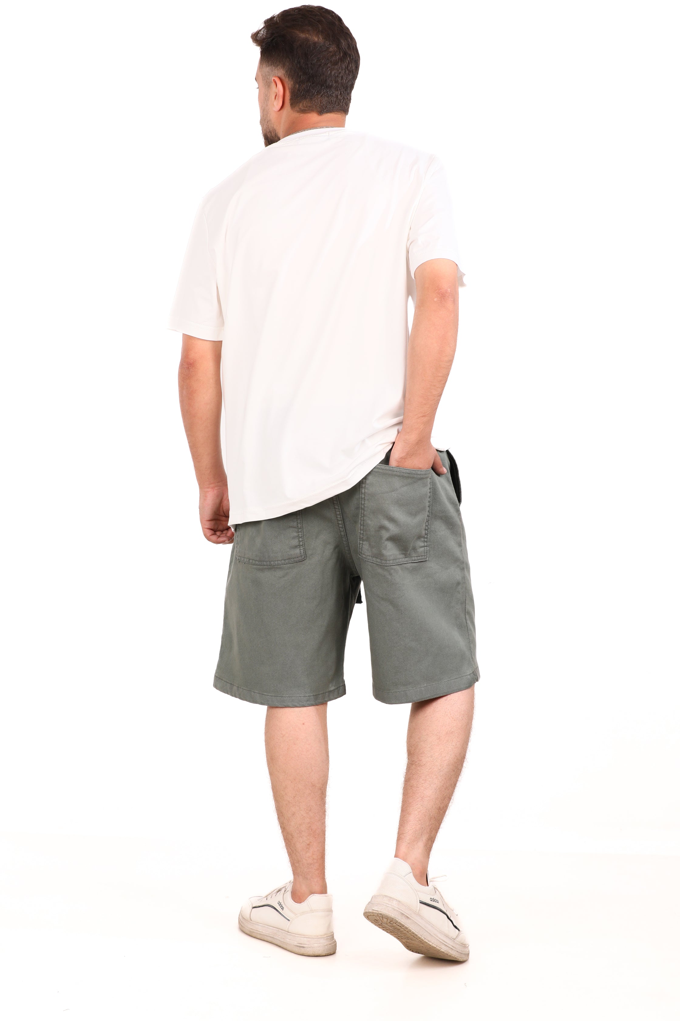 Gabardine Shorts
