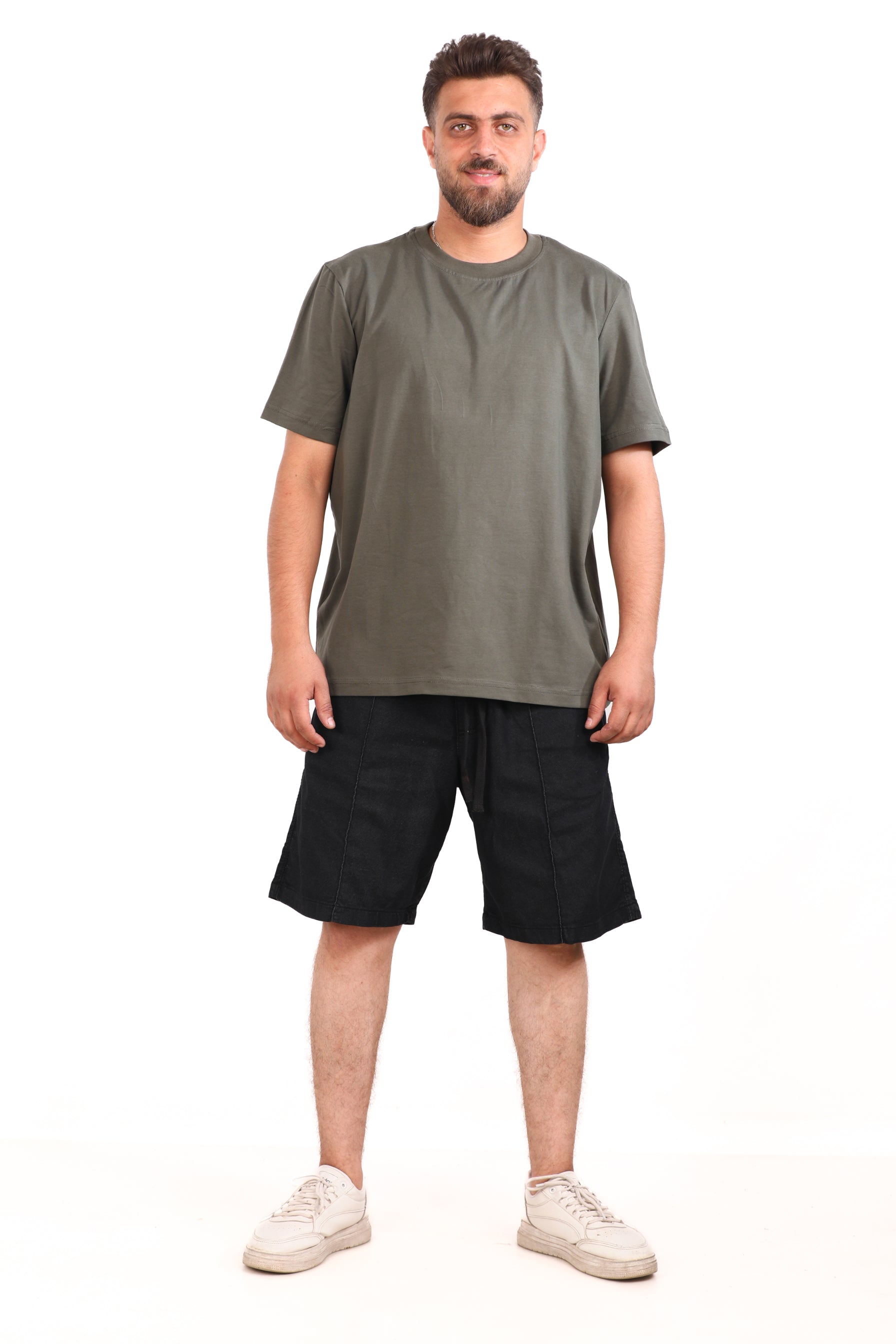 Stitched Panel Shorts