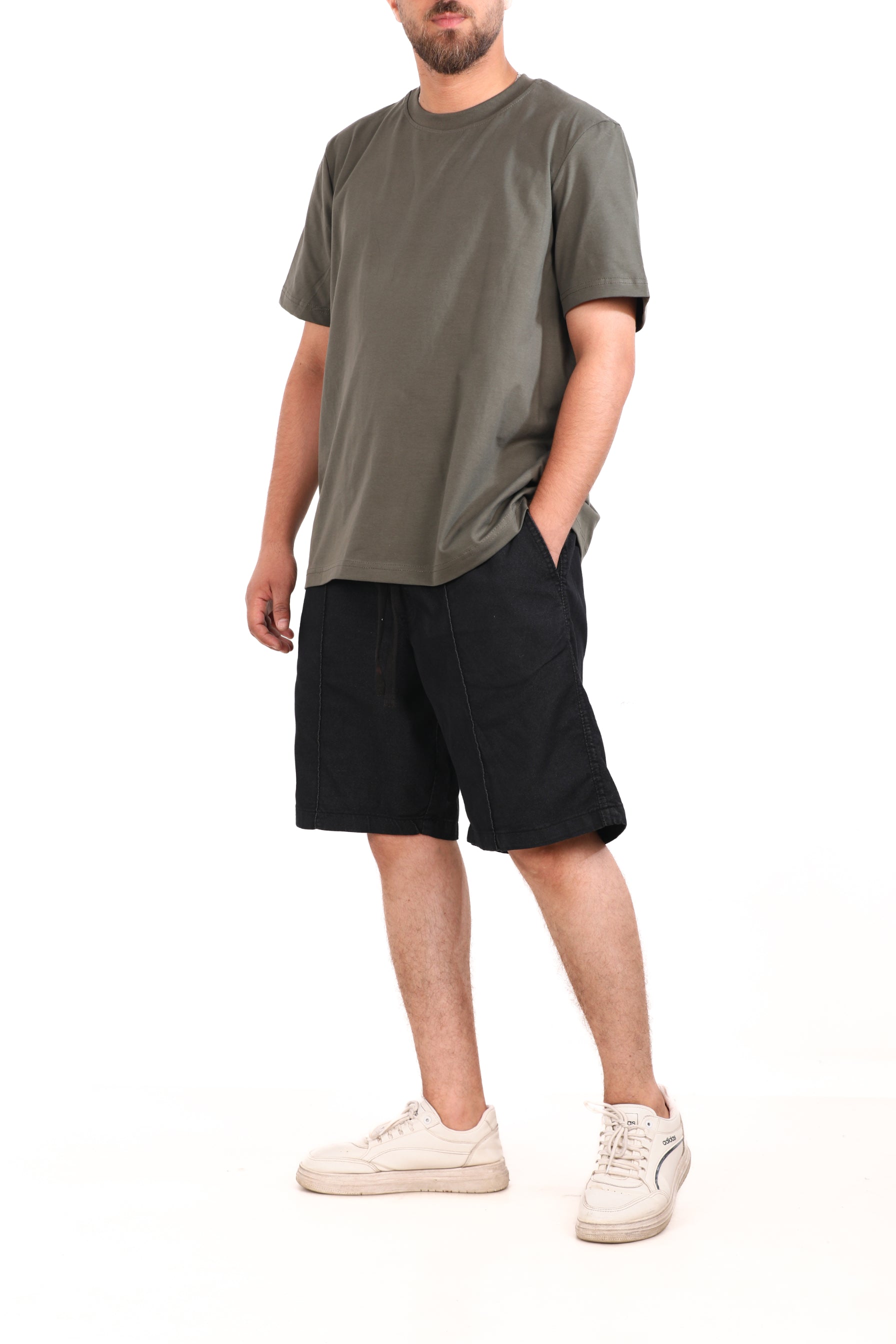 Stitched Panel Shorts