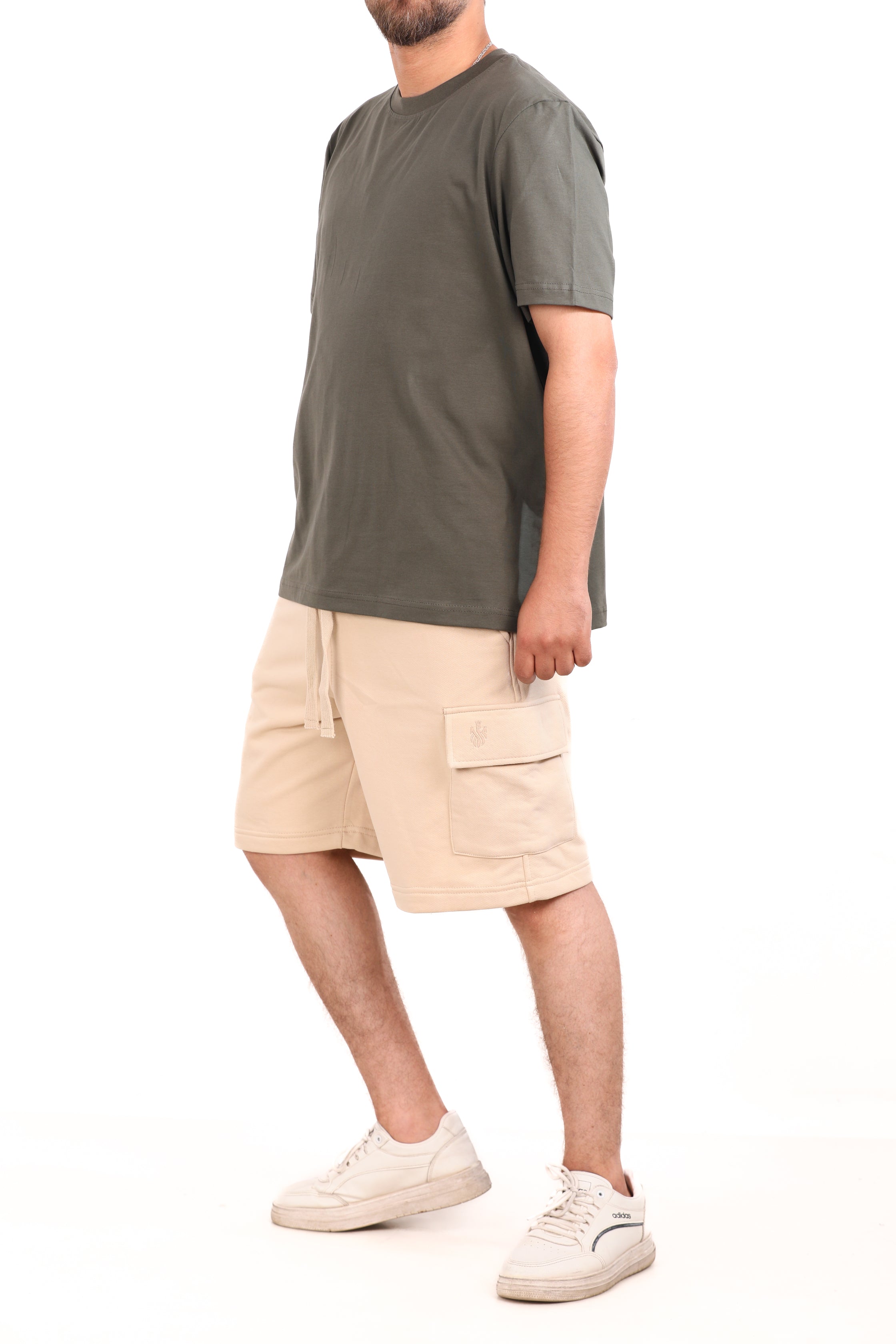Baggy Cotton Shorts