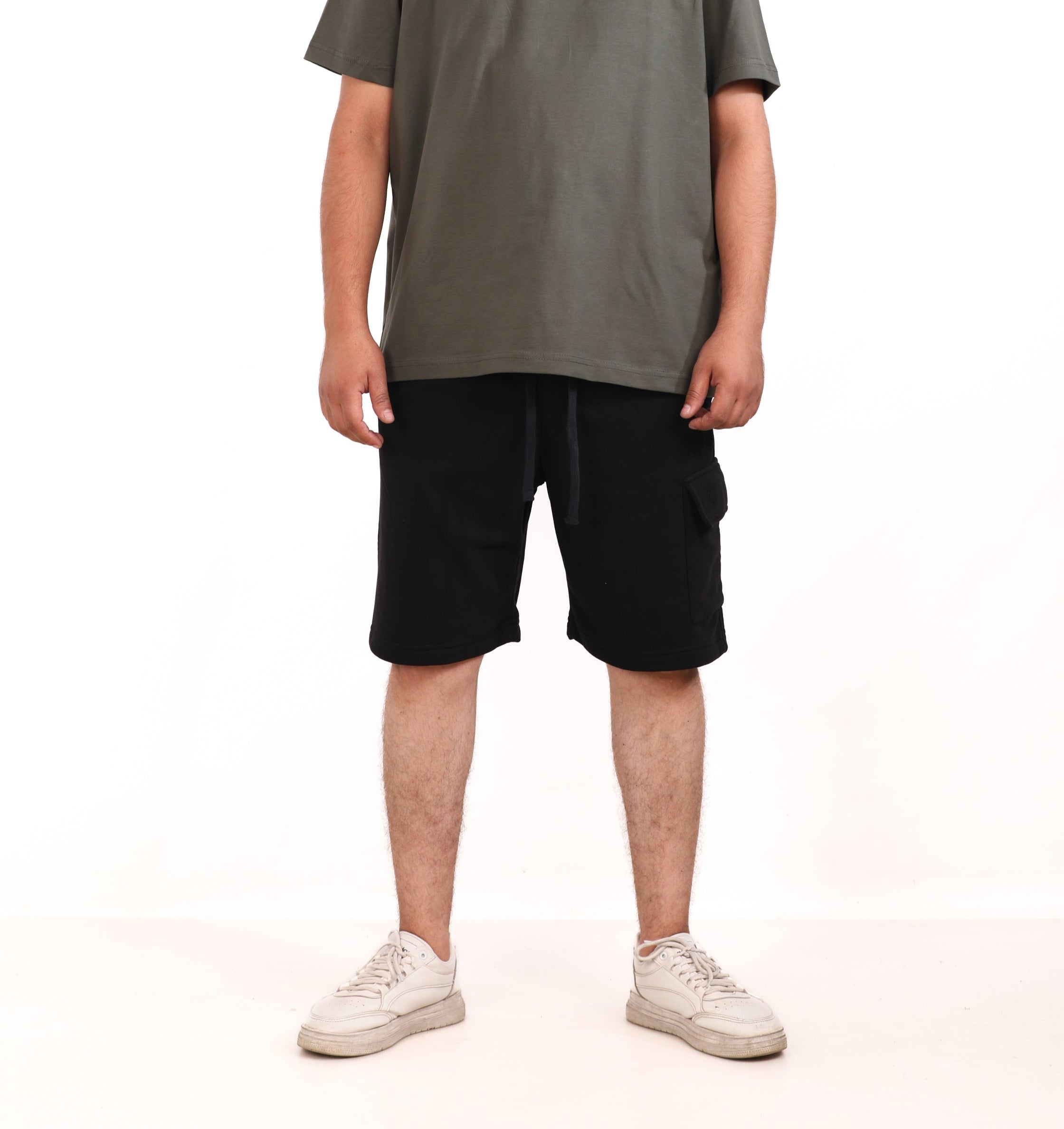 Baggy Cotton Shorts
