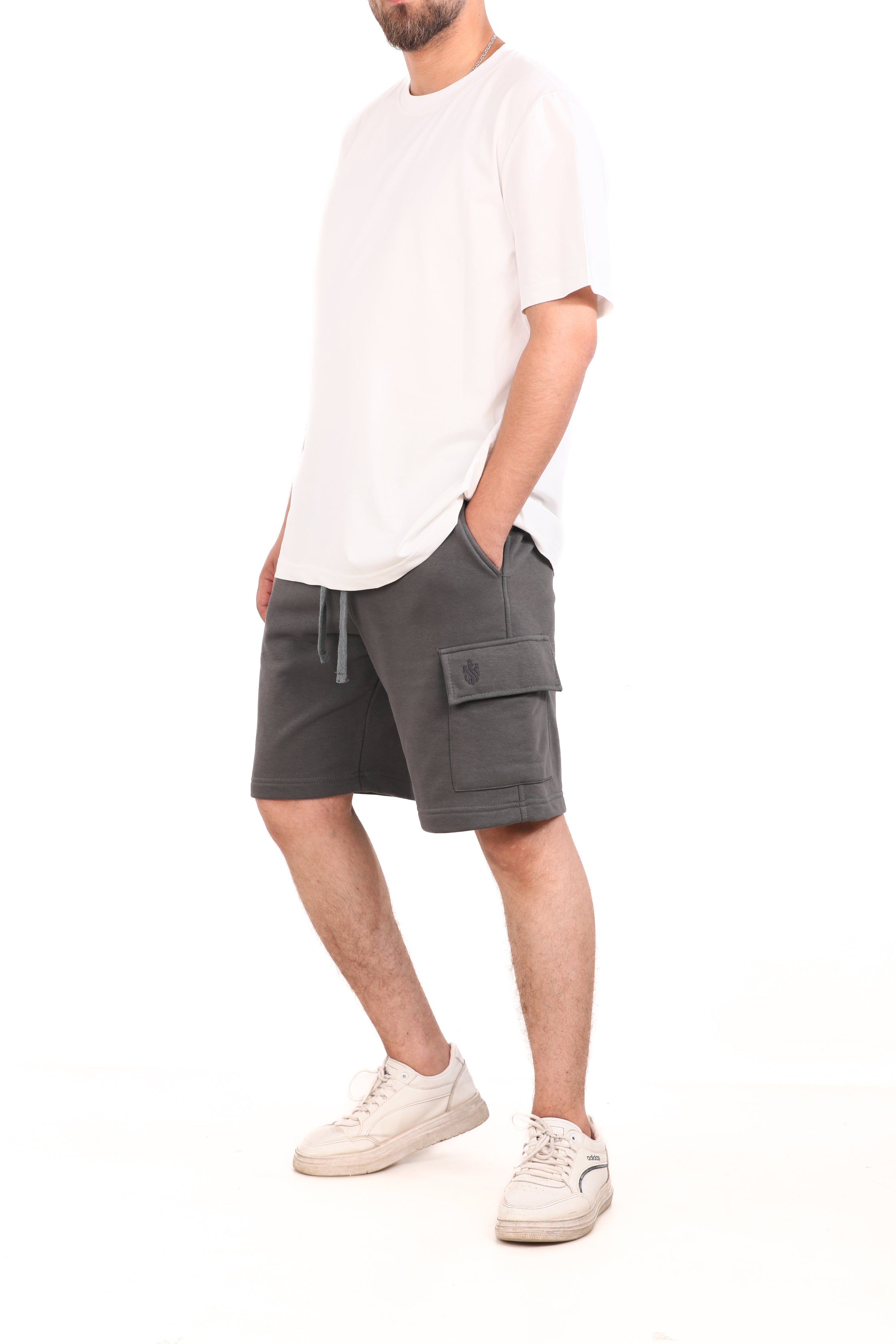 Baggy Cotton Shorts