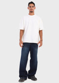 Dark Blue Wide Leg Jeans