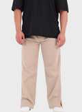 Gabardine Split Hem Pants