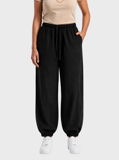 Black Linen Pants