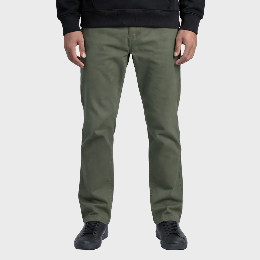 Straight Fit Gabardine