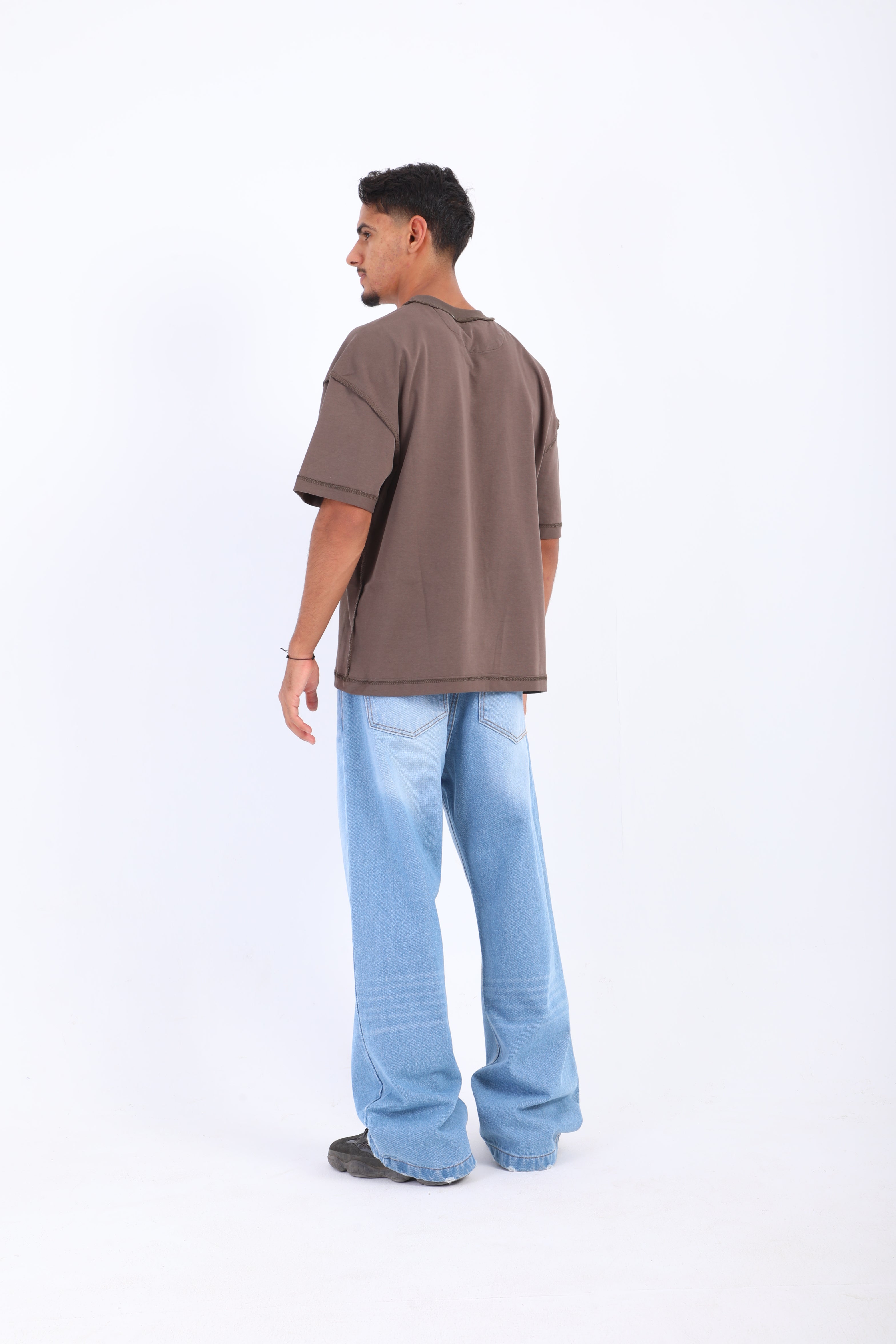 Light Blue Wide Leg Jeans