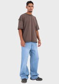 Light Blue Wide Leg Jeans
