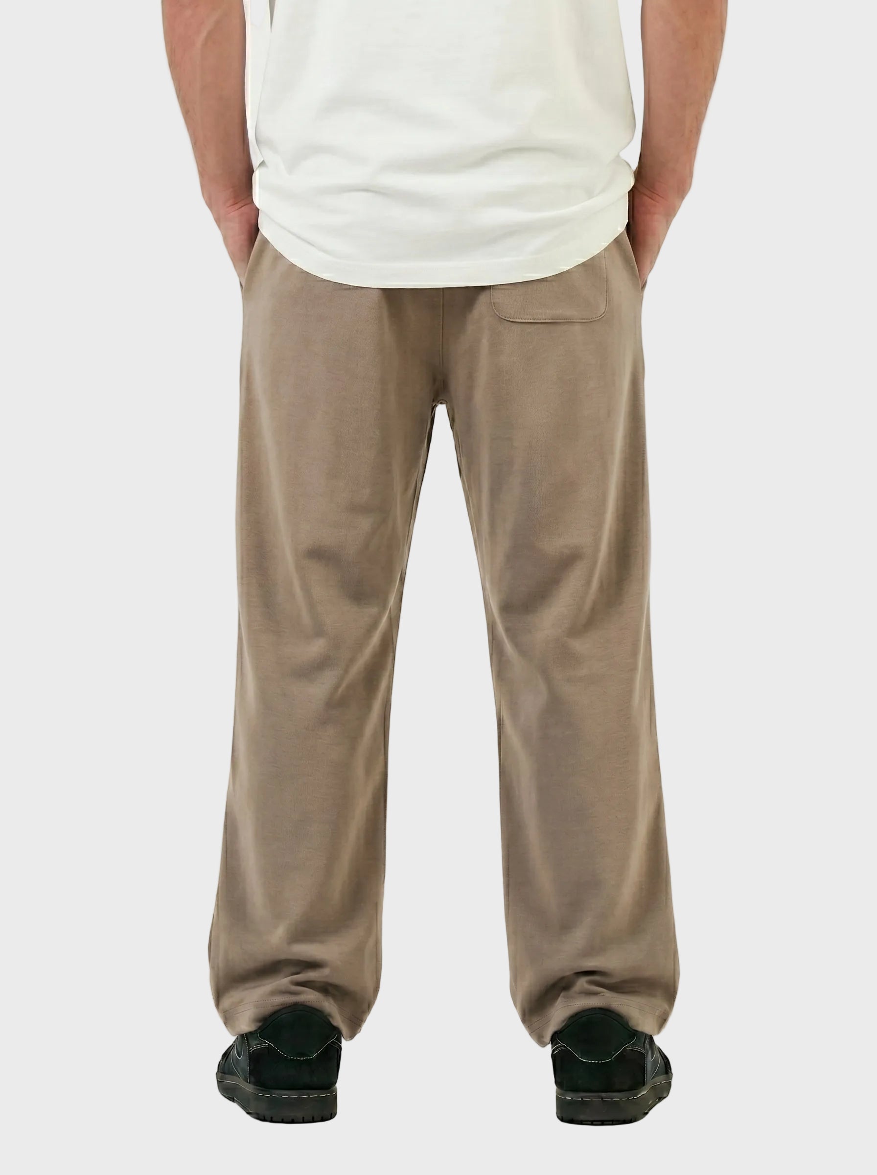 Pleated Relaxed Sweatpants