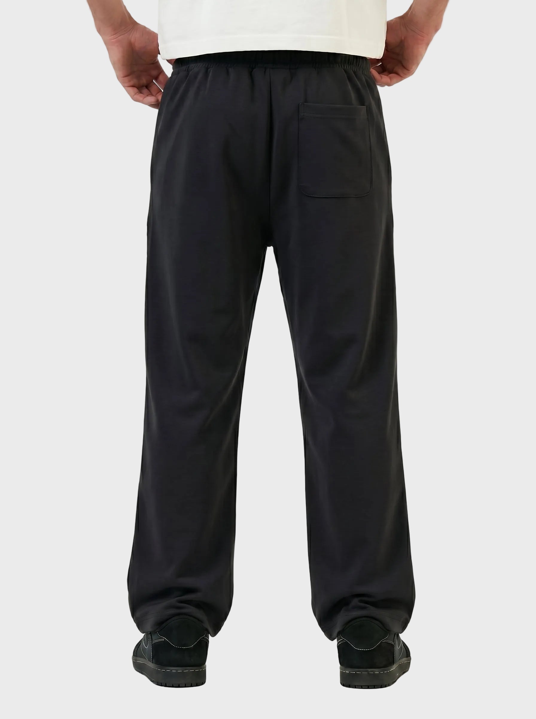 Pleated Relaxed Sweatpants
