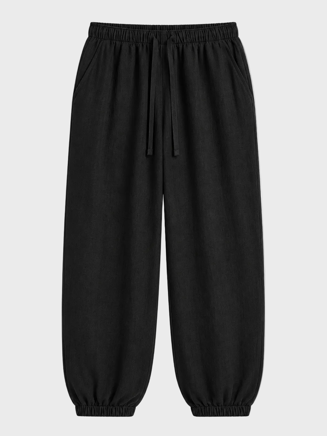 Black Linen Pants
