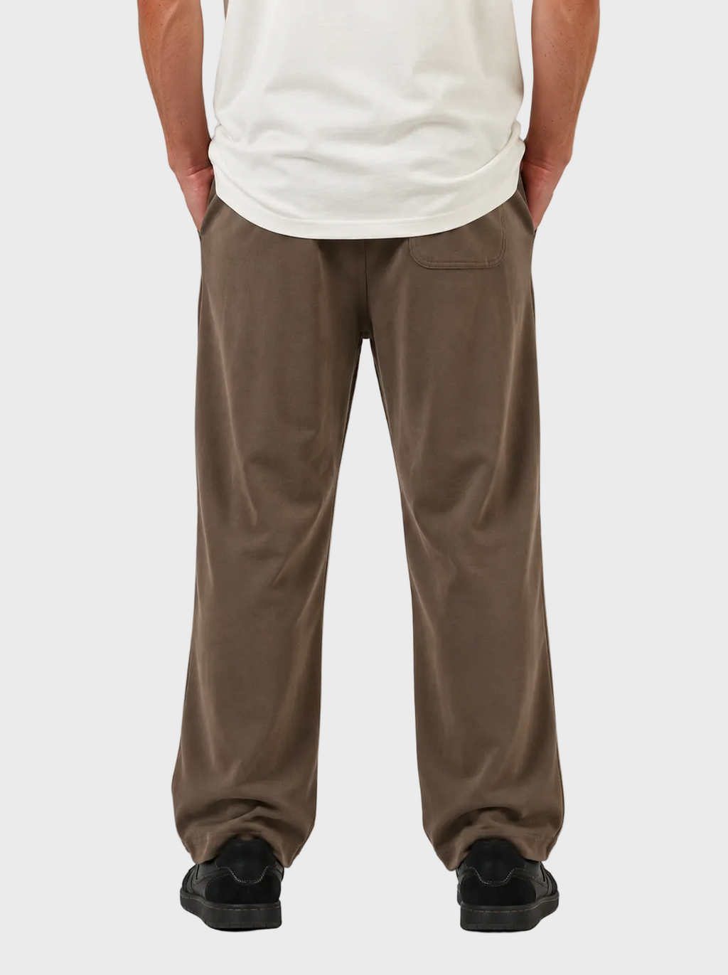 Pleated Relaxed Sweatpants