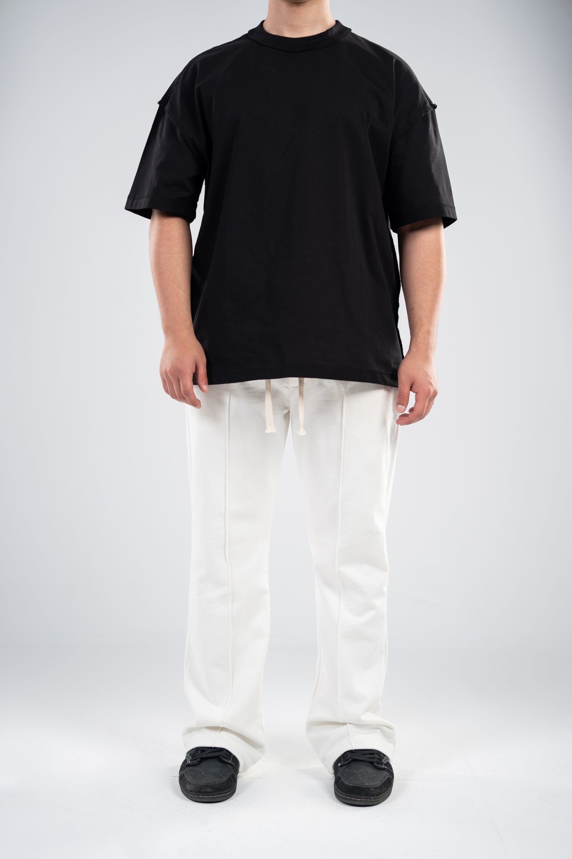 Flared sweatpants