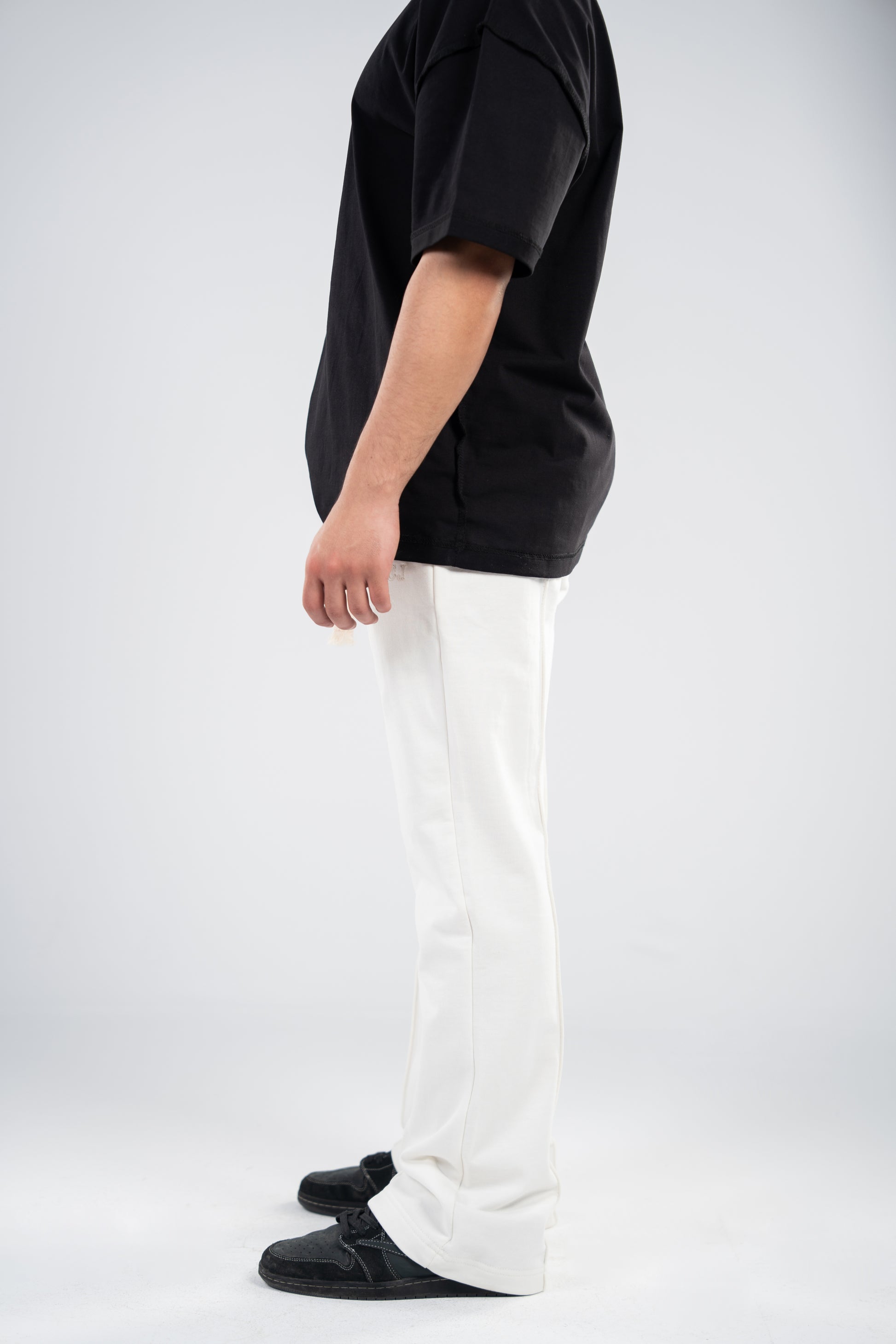 Flared sweatpants