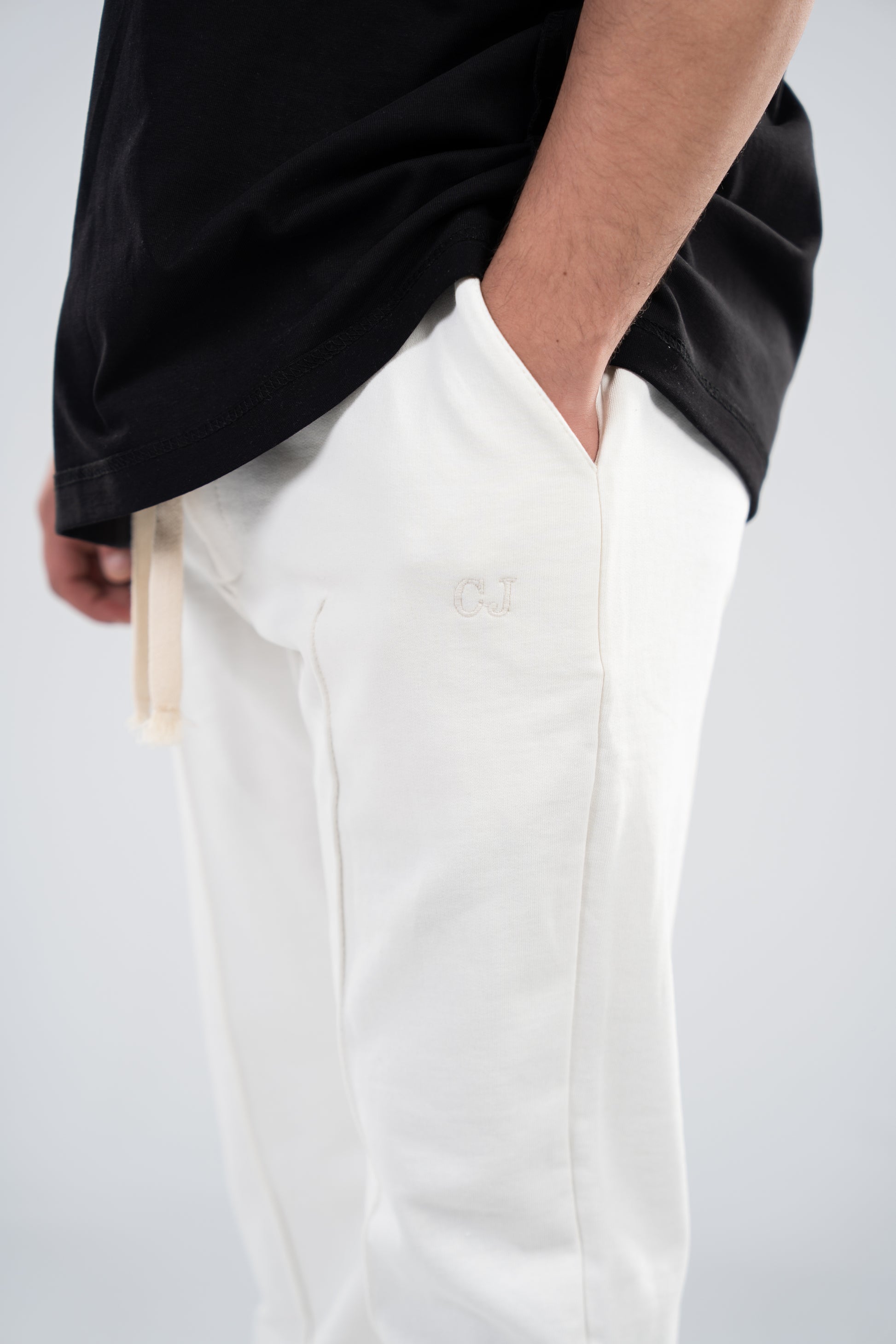 Flared sweatpants