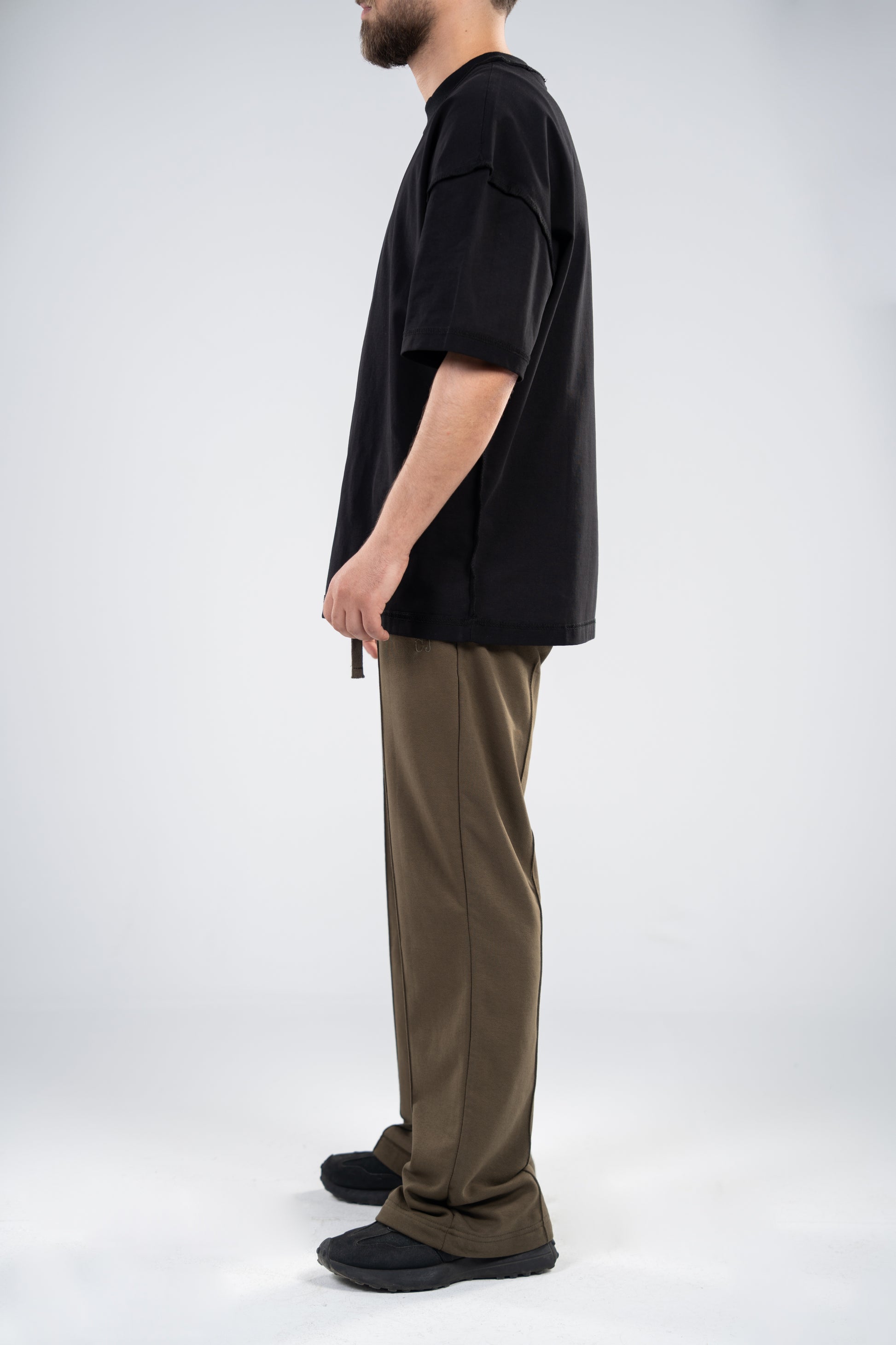 Flared sweatpants