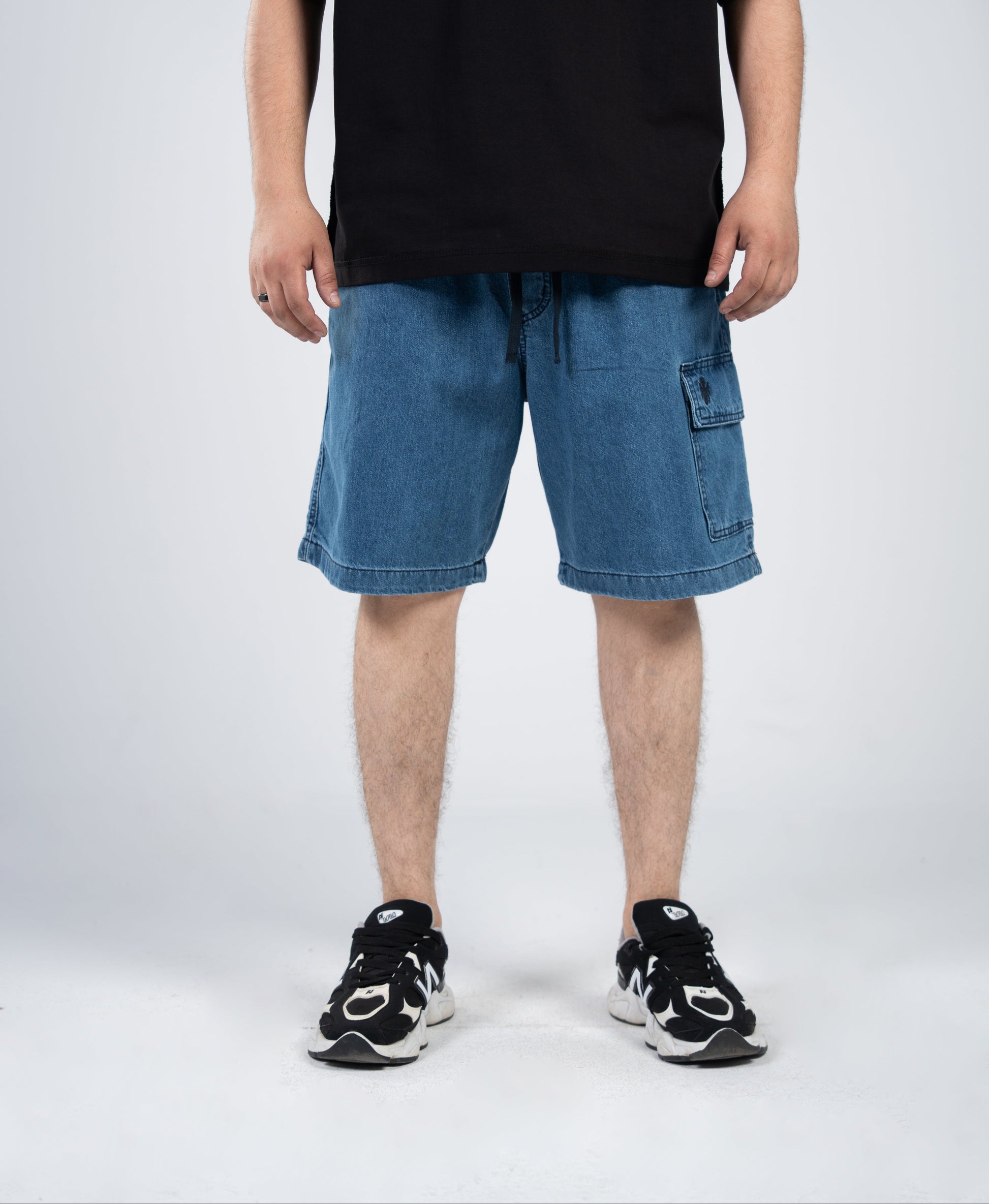 Light Blue Jeans Shorts