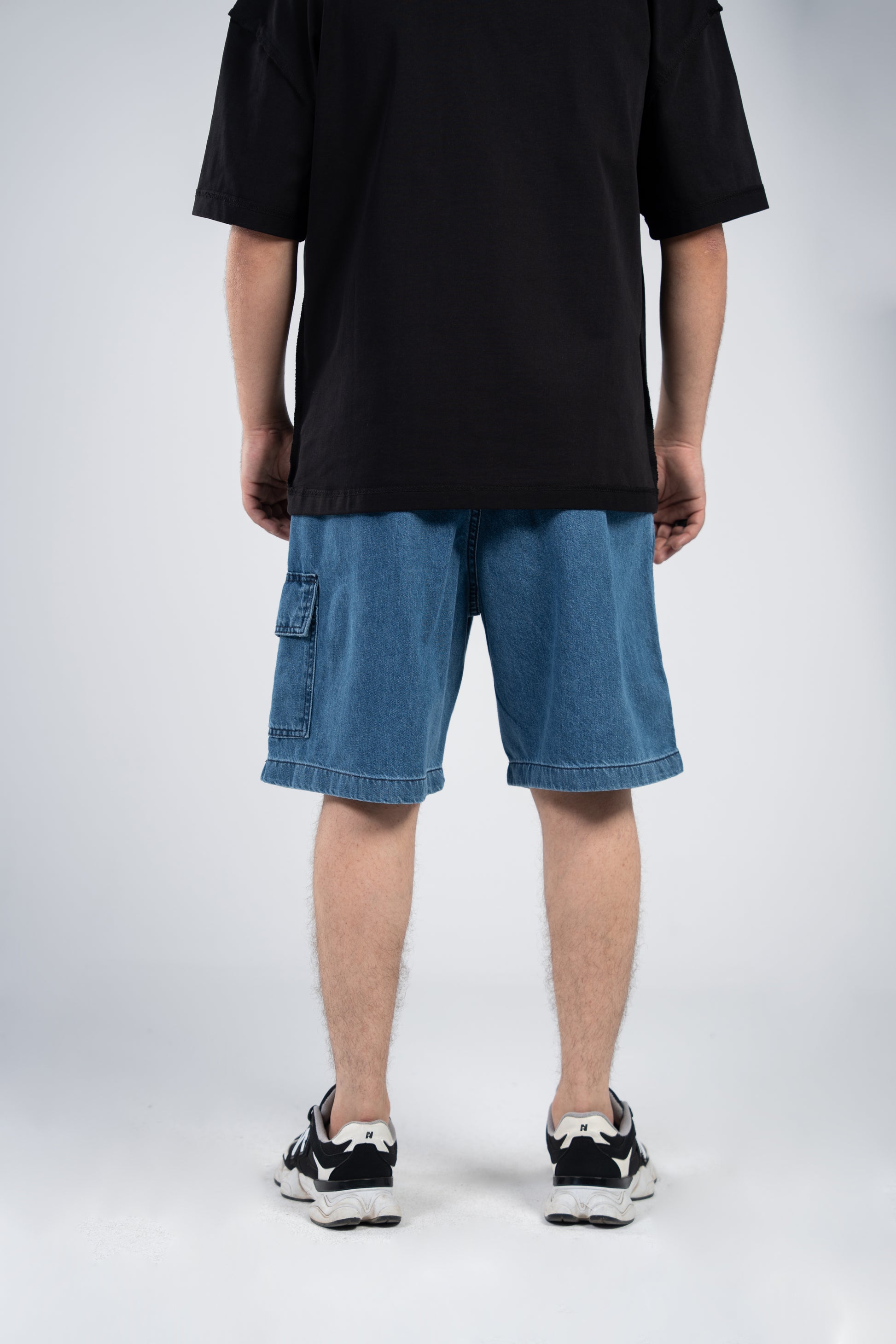 Light Blue Jeans Shorts