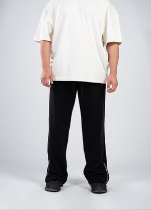 Cotton Zip Pants