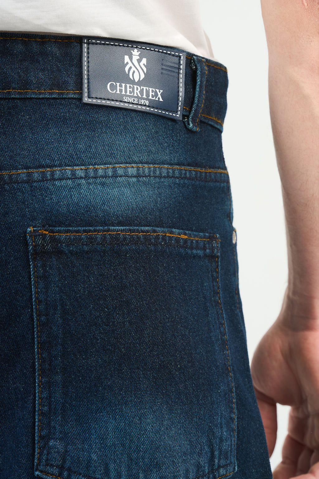 Washed Denim Jorts