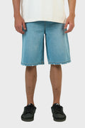Washed Denim Jorts