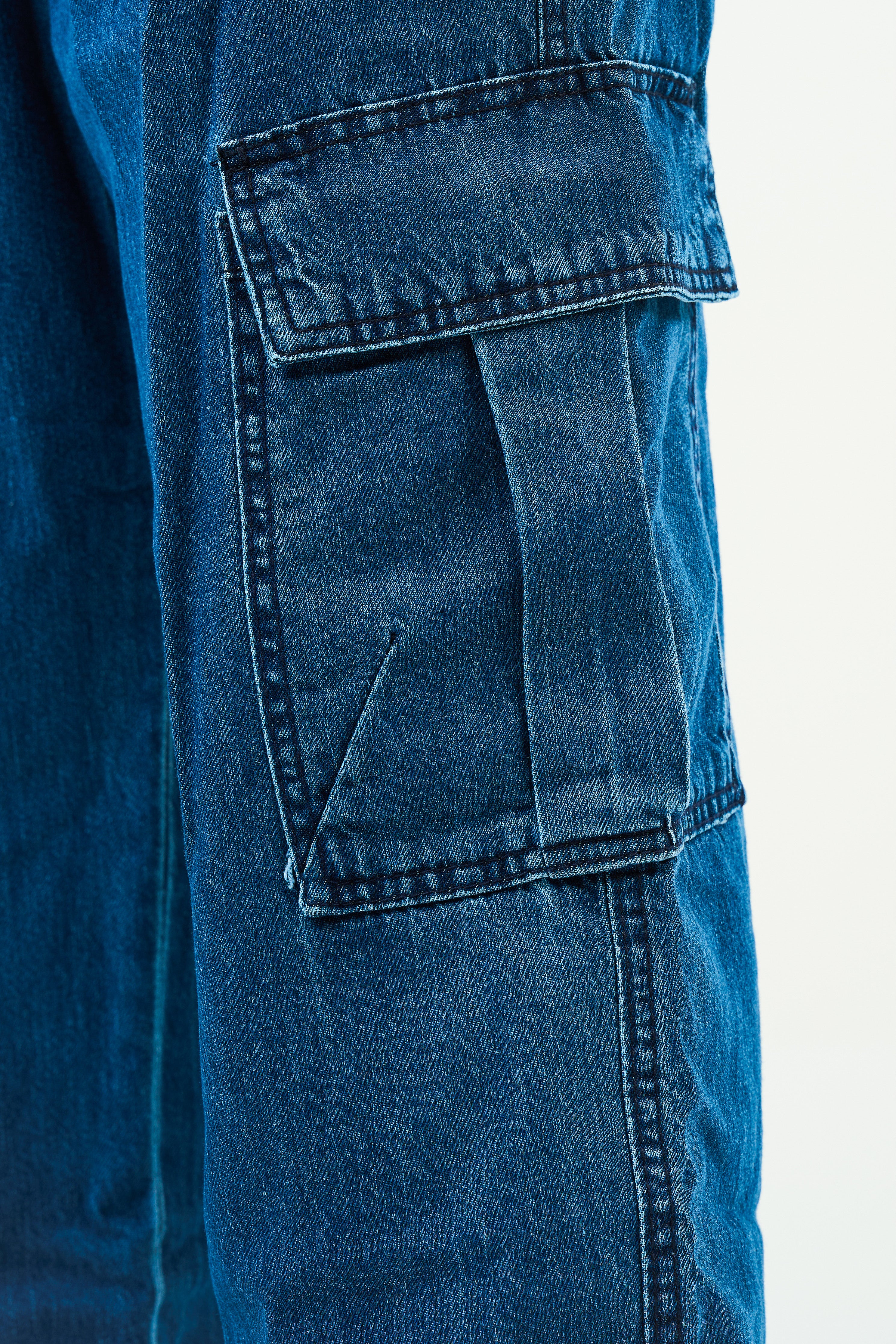 Cargo Jeans Pants
