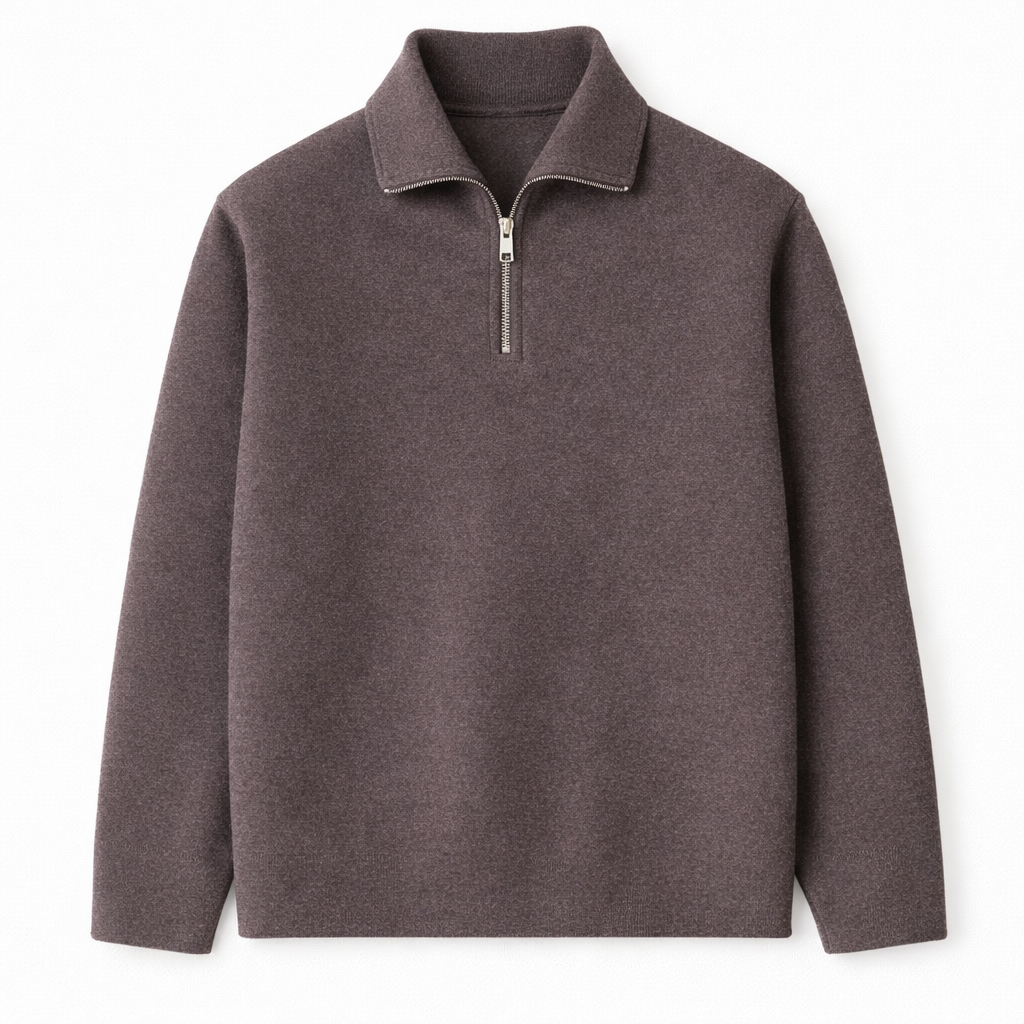 Cashmere Quarter Zip