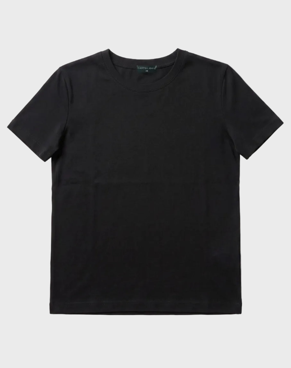 Black Half Sleeve Basic Top