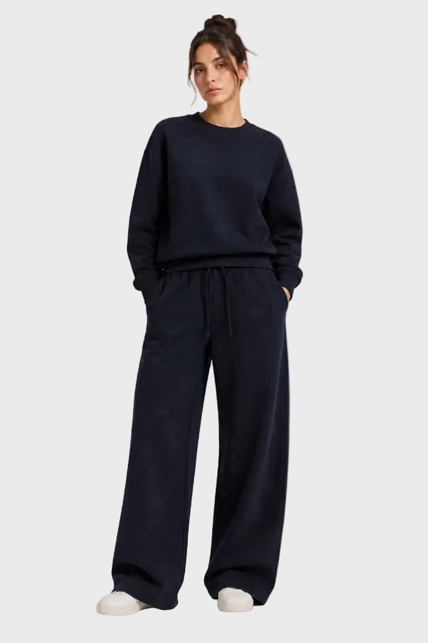 Wide-Leg Loungewear Set