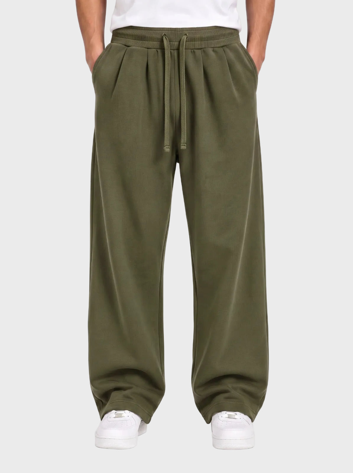 Pleated Relaxed Sweatpants V2