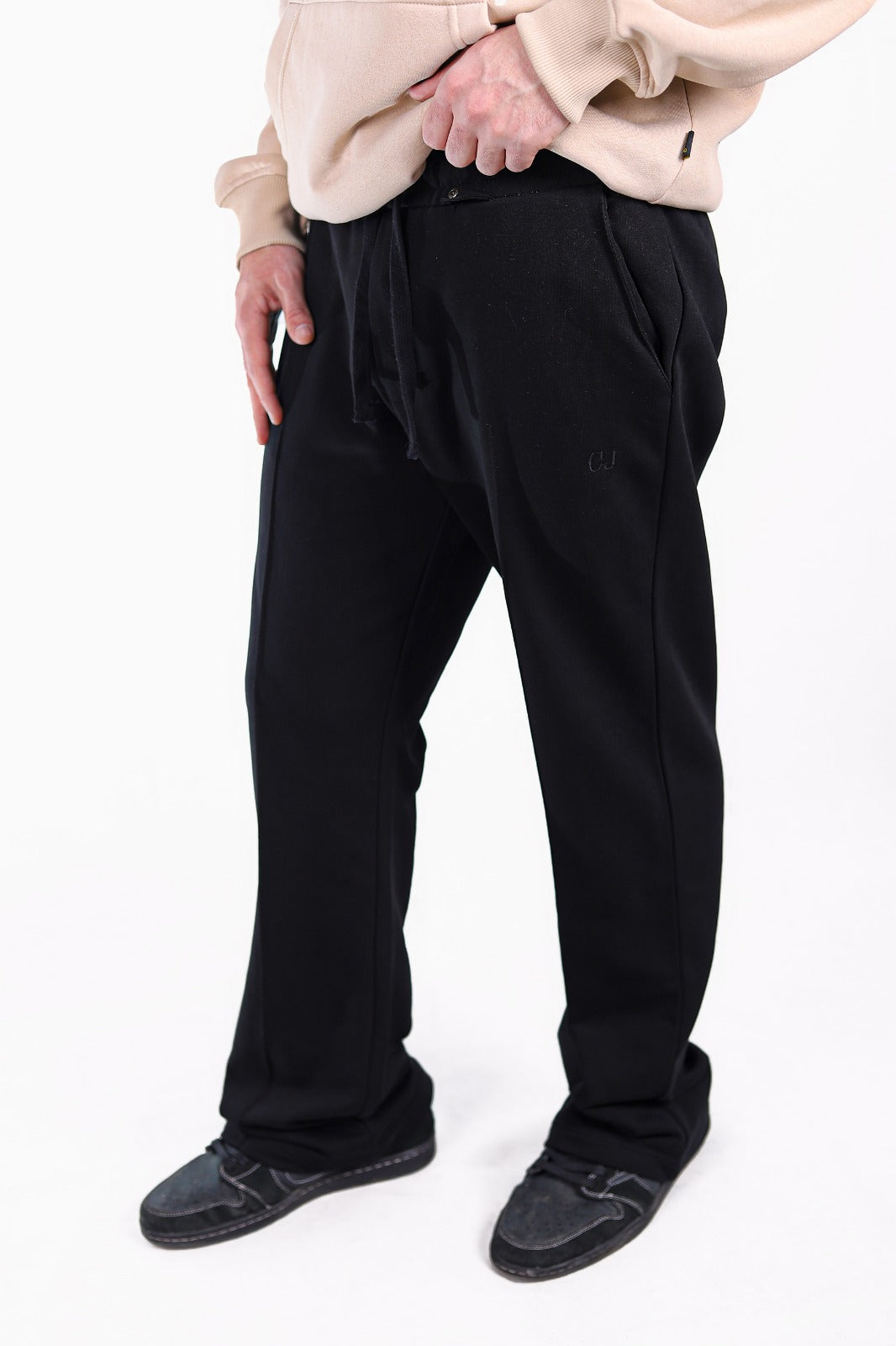 Flared sweatpants