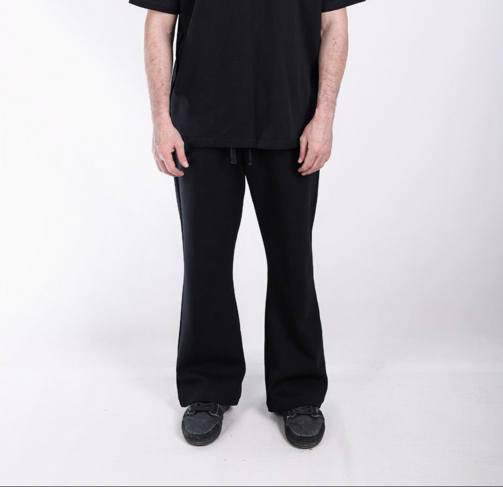 Flared sweatpants