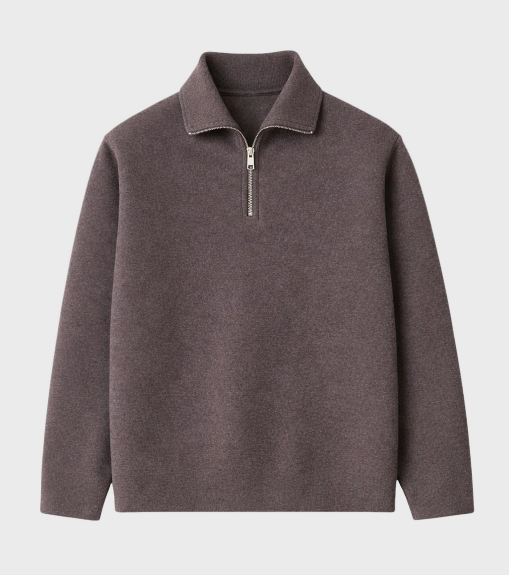 Cashmere Quarter Zip