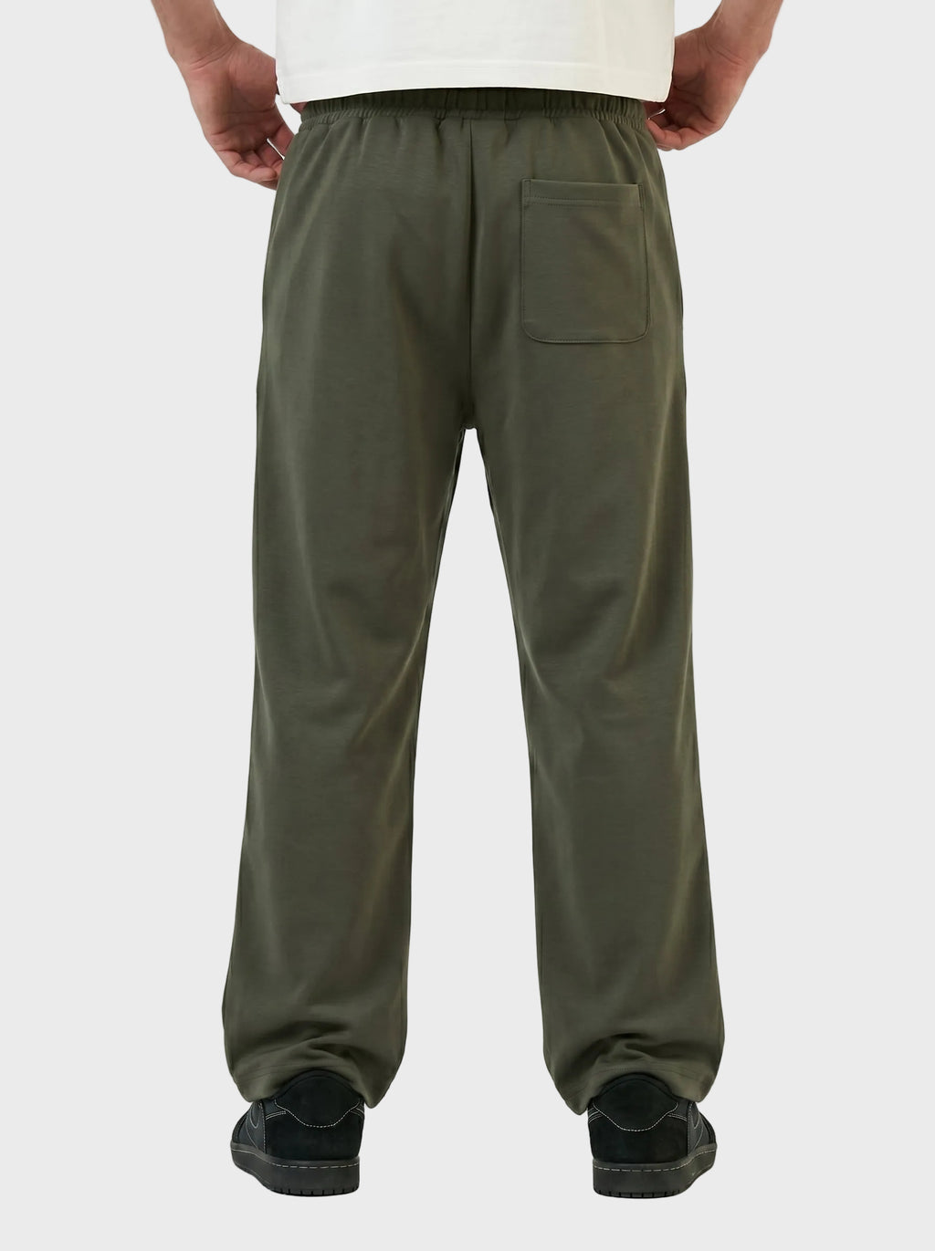 Pleated Relaxed Sweatpants