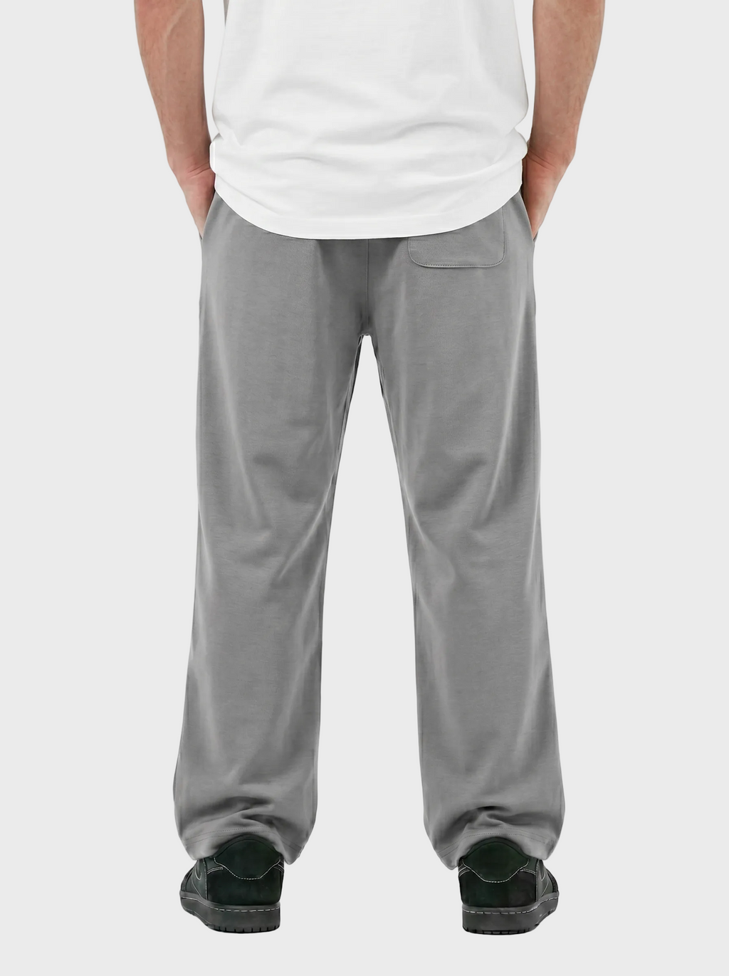 Pleated Relaxed Sweatpants