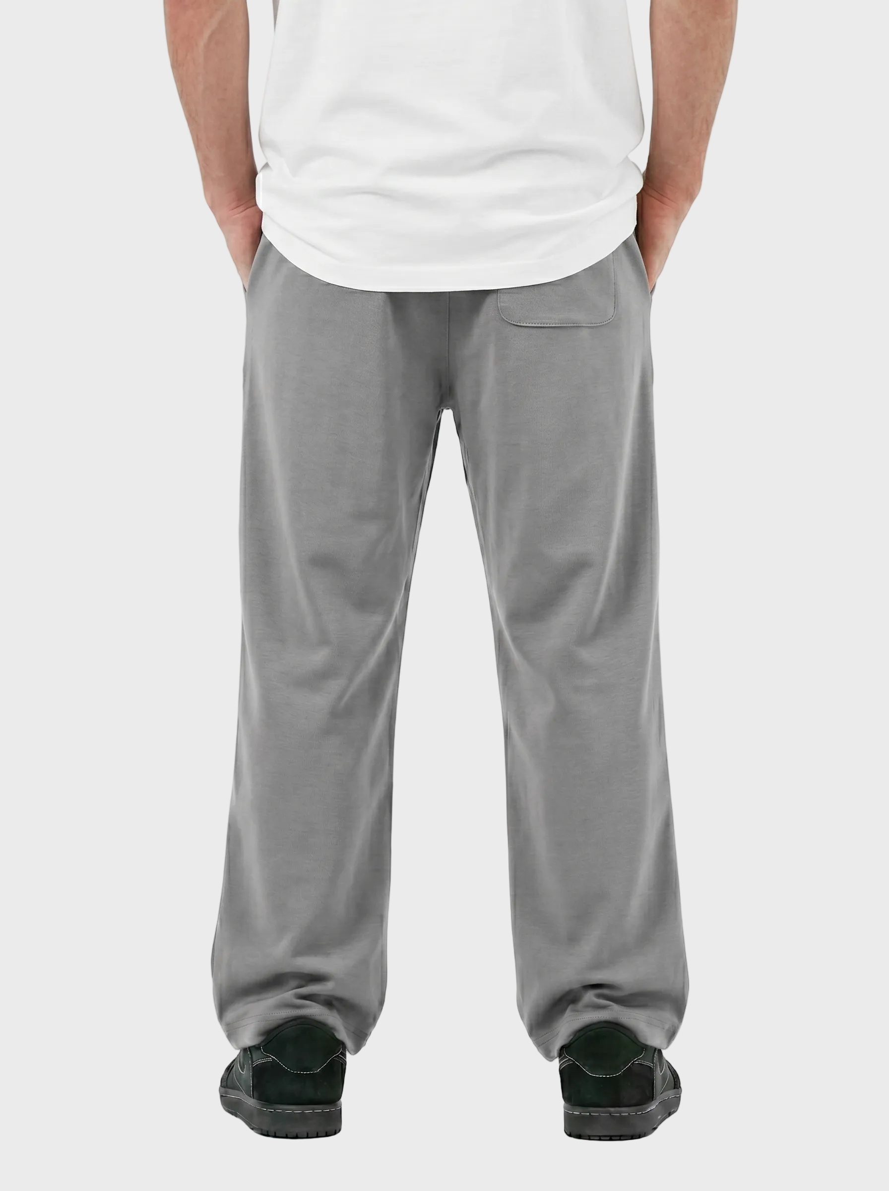 Pleated Relaxed Sweatpants