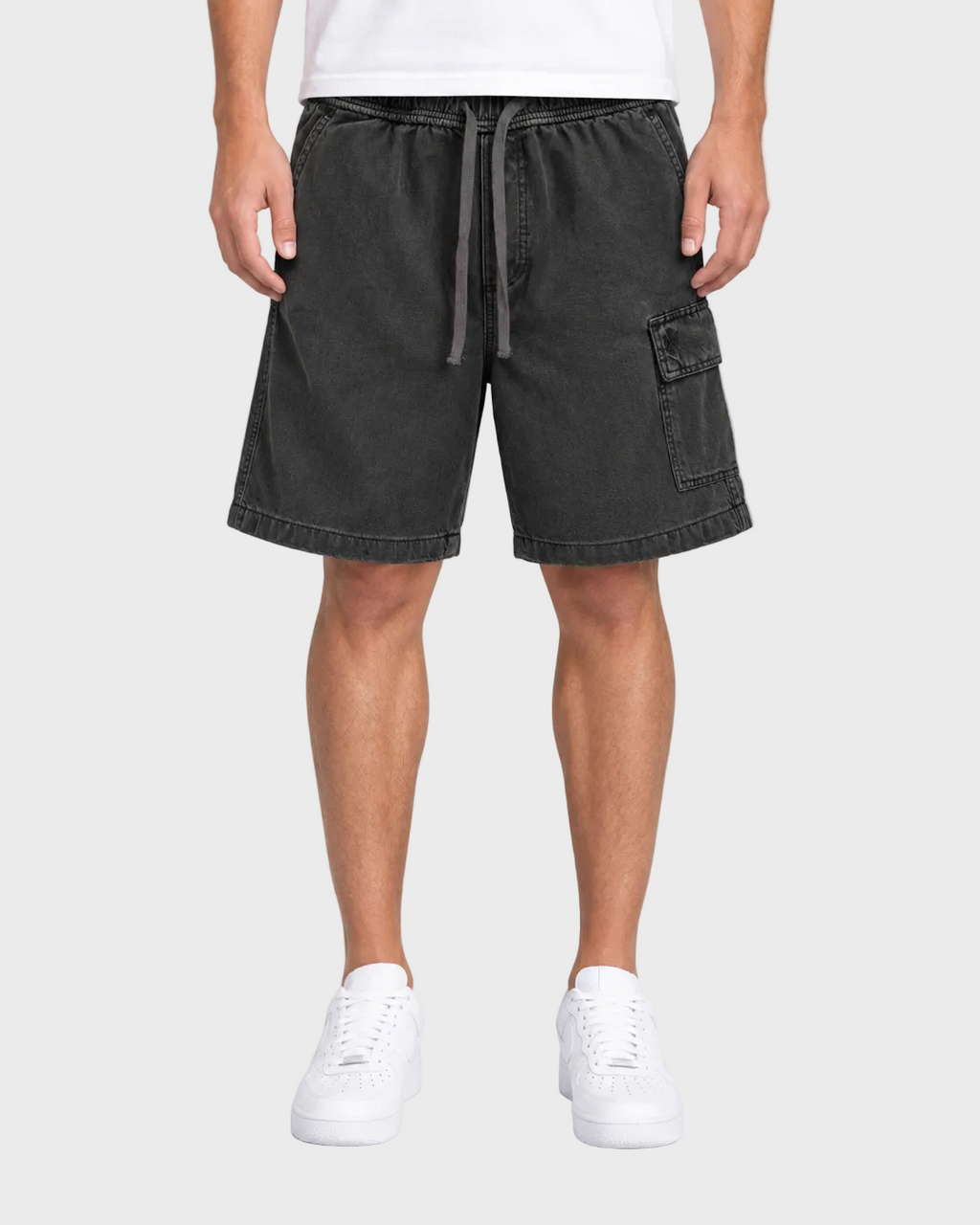 Cargo Gabardine Shorts