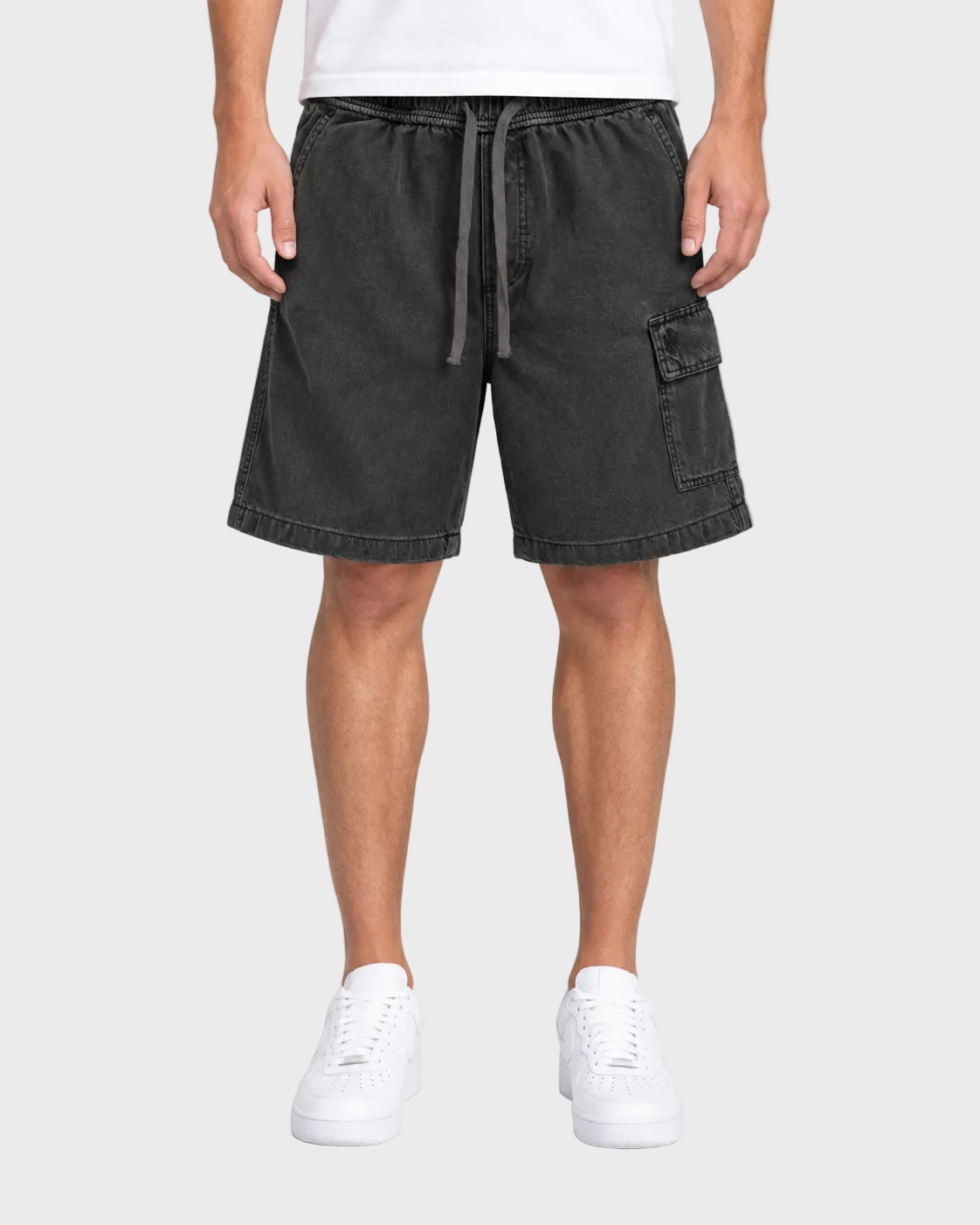 Cargo Gabardine Shorts