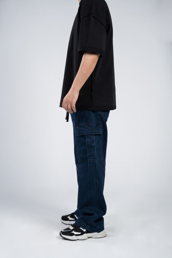Blue Cargo Jeans Pants - Image 10