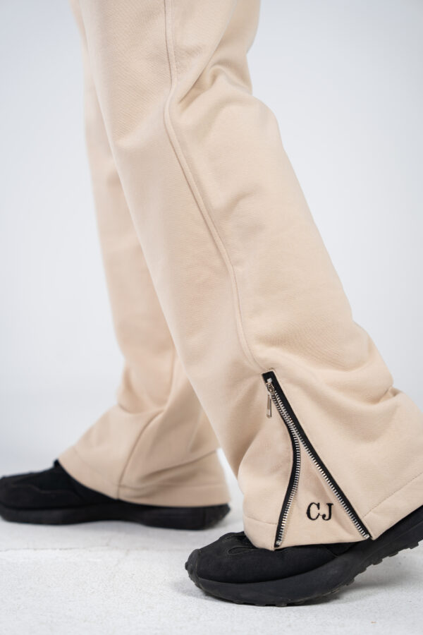 Cotton Zip Pants - Image 4