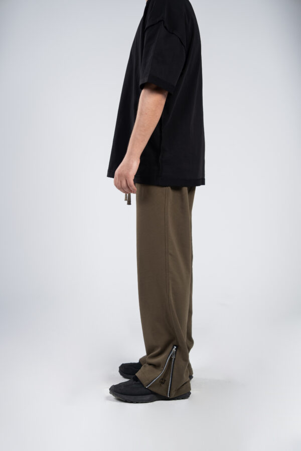 Cotton Zip Pants - Image 8